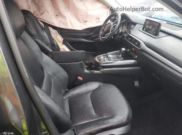 JM3TCACY4J0227910 2018 MAZDA CX-9 Gray წინა სალონის ხედი