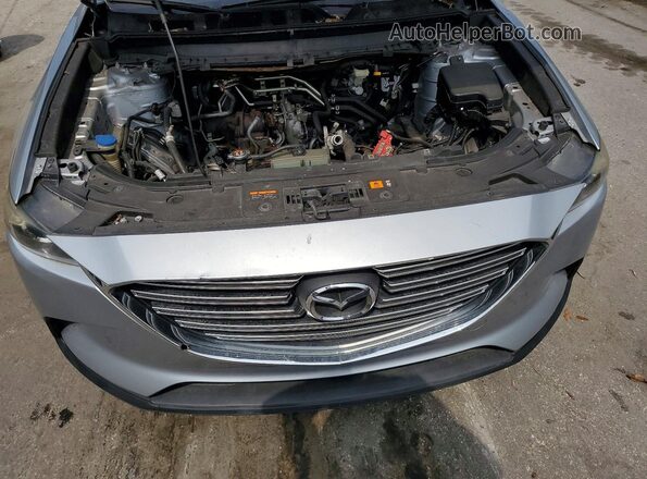 JM3TCACY5G0117893 2016 MAZDA CX-9 Silver ძრავის განყოფილების ხედი