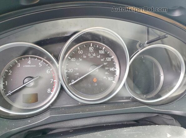 JM3TCACY5G0117893 2016 MAZDA CX-9 Silver ხელსაწყოთა პანელის ხედი