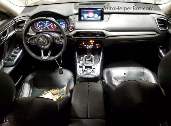 JM3TCACY5G0126349 2016 MAZDA CX-9 Серый Вид панели приборов