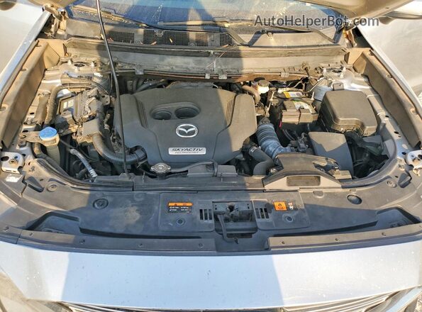 JM3TCACY6J0223874 2018 MAZDA CX-9 Silver Вид підкапотного простору