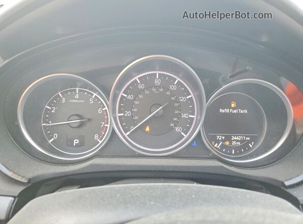 JM3TCACY6J0223874 2018 MAZDA CX-9 Silver Вид щитка приладів