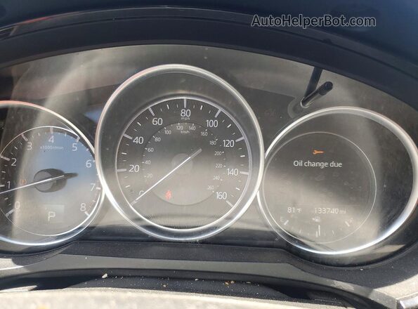 JM3TCACY6K0315357 2019 MAZDA CX-9 Silver Widok zestawu wskaźników
