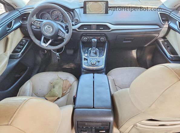 JM3TCACY7G0102179 2016 MAZDA CX-9 Black წინა პანელის ხედი