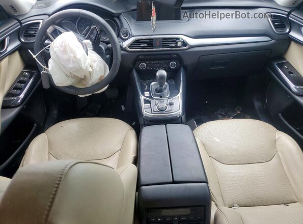 JM3TCACY7G0118012 2016 MAZDA CX-9 Gray Vista del salpicadero