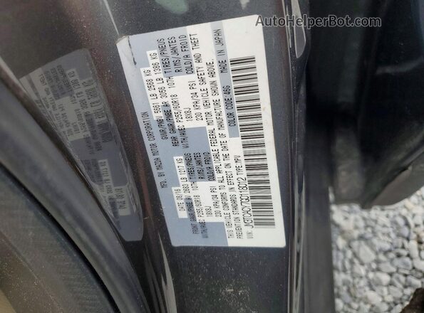 JM3TCACY7G0118012 2016 MAZDA CX-9 Gray Vista de la etiqueta del VIN