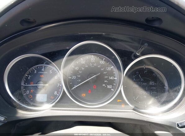 JM3TCACY7G0119032 2016 MAZDA CX-9 Gray Widok tylnych siedzeń