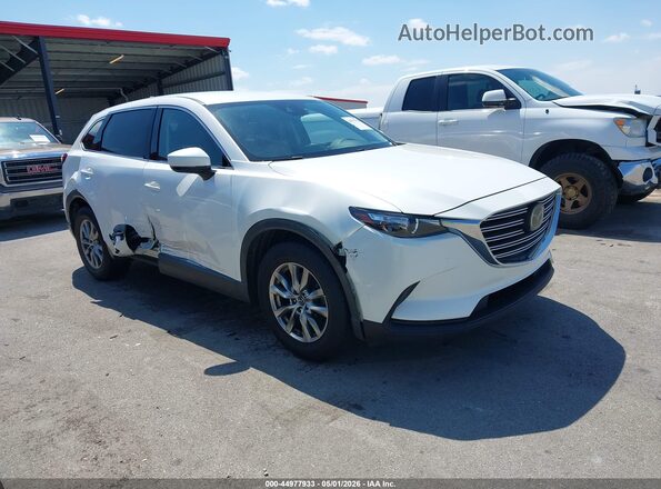 JM3TCACY7K0311589 2019 MAZDA CX-9 Белый Передняя правая четверть