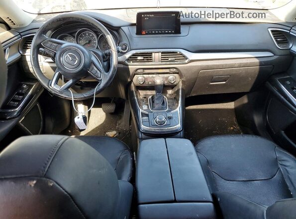 JM3TCACY8G0102689 2016 MAZDA CX-9 Black Widok deski rozdzielczej