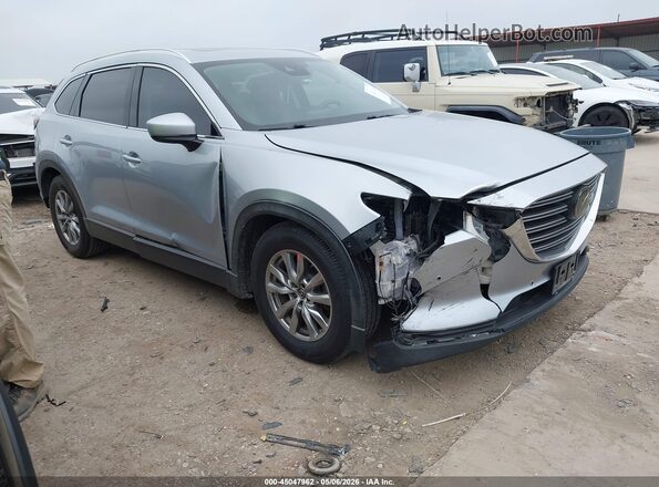 JM3TCACY8J0230650 2018 MAZDA CX-9 Синий Передняя правая четверть