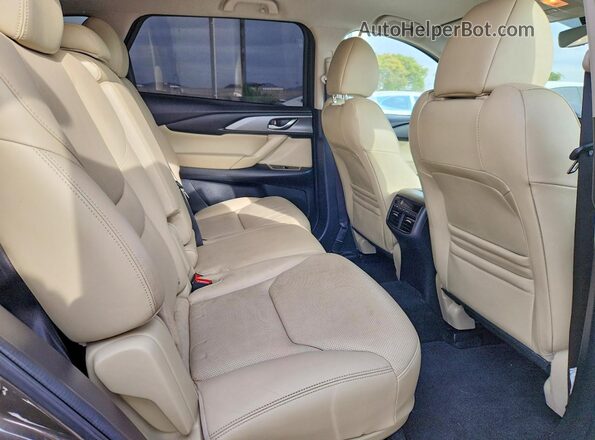JM3TCACY9K0308726 2019 MAZDA CX-9 Gray უკანა სალონის ხედი