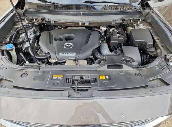 JM3TCACY9K0308726 2019 MAZDA CX-9 Gray ძრავის განყოფილების ხედი