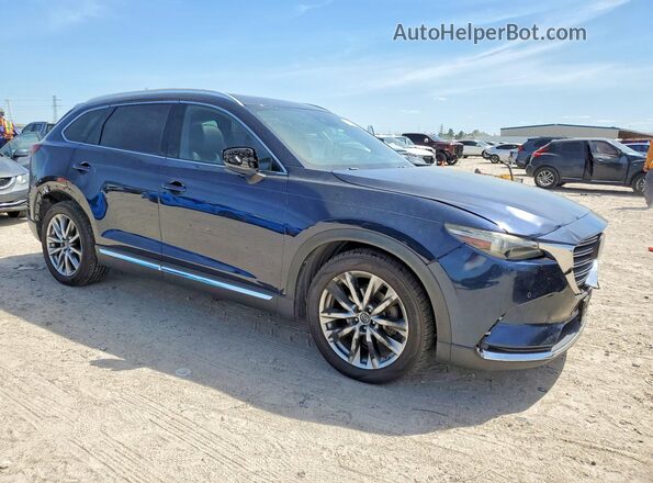 JM3TCADY0J0214229 2018 MAZDA CX-9 Синий Передняя правая четверть