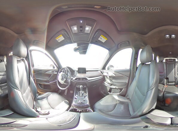 JM3TCADY1K0304247 2019 MAZDA CX-9 Black Панорамний вид салону 360°