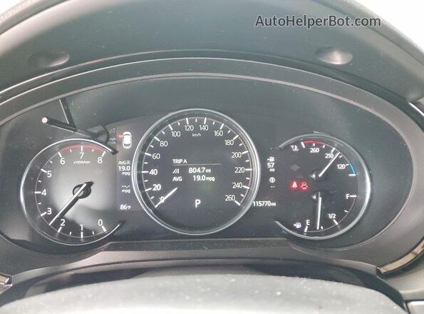 JM3TCADY1K0312591 2019 MAZDA CX-9 Угольный Вид щитка приборов
