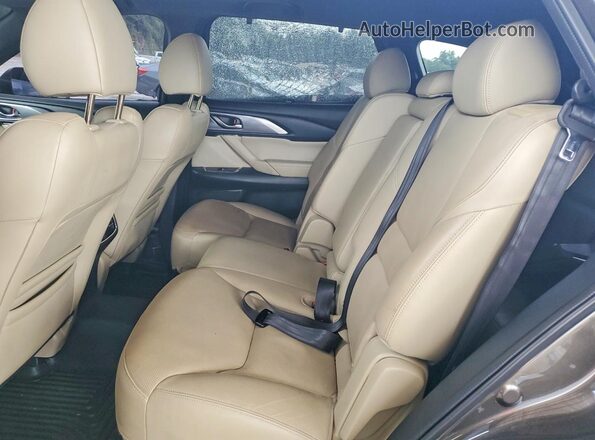 JM3TCADY1K0312591 2019 MAZDA CX-9 Угольный Вид задней части салона