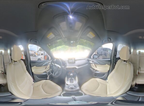 JM3TCADY1K0312591 2019 MAZDA CX-9 Угольный Панорамный вид салона 360°