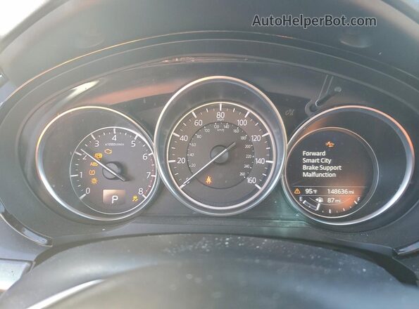 JM3TCADY4G0104986 2016 MAZDA CX-9 Синий Вид щитка приборов