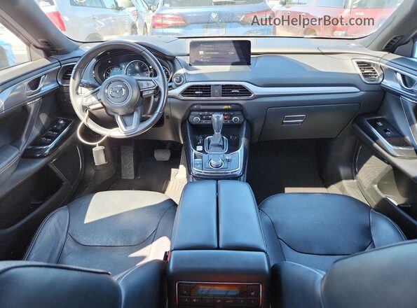 JM3TCADY4M0505286 2021 MAZDA CX-9 Silver Widok deski rozdzielczej
