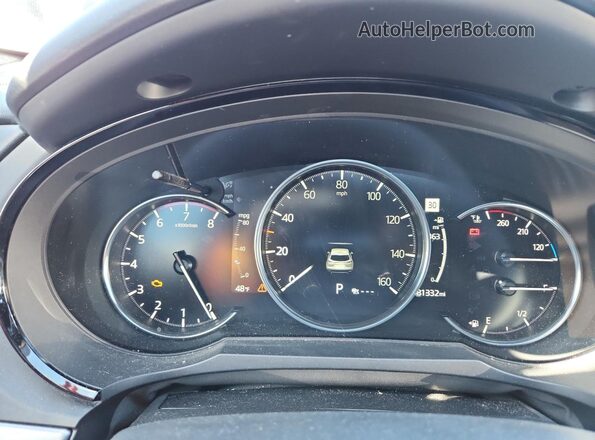 JM3TCADY4M0505286 2021 MAZDA CX-9 Silver Widok zestawu wskaźników