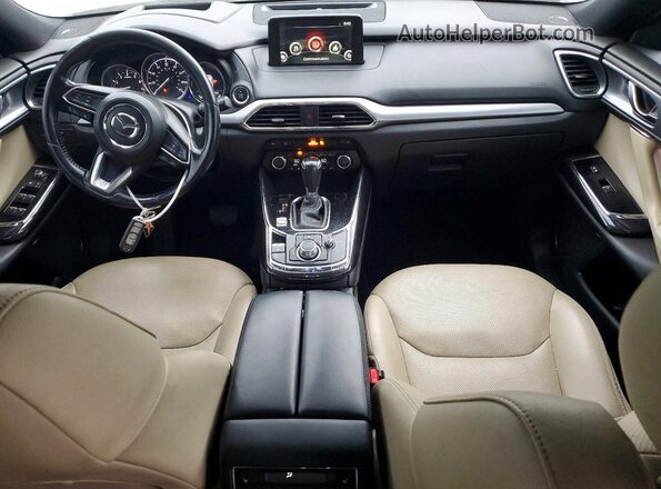 JM3TCADY6J0233836 2018 MAZDA CX-9 Gray Widok deski rozdzielczej