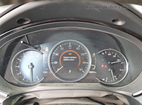 JM3TCADY7L0419355 2020 MAZDA CX-9 Charcoal ხელსაწყოთა პანელის ხედი