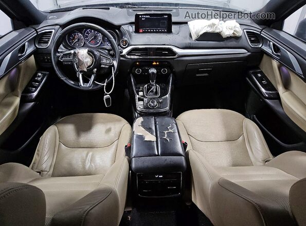 JM3TCADY9H0136723 2017 MAZDA CX-9 Серый Вид панели приборов