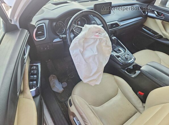 JM3TCADY9J0200510 2018 MAZDA CX-9 Белый Вид панели приборов