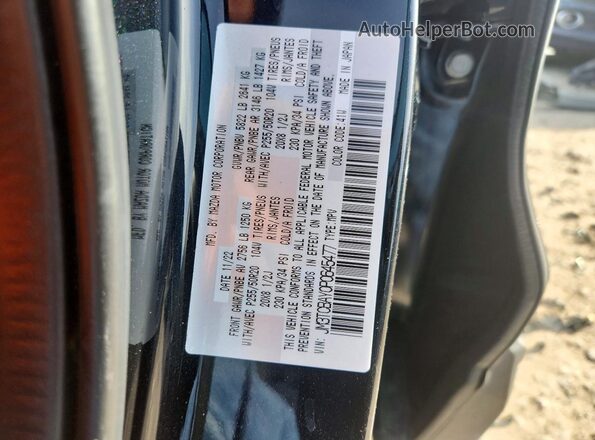 JM3TCBAY0P0645477 2023 MAZDA CX-9 Black VIN sticker view