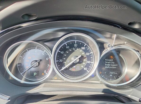 JM3TCBAY0P0645477 2023 MAZDA CX-9 Black Instrument cluster view