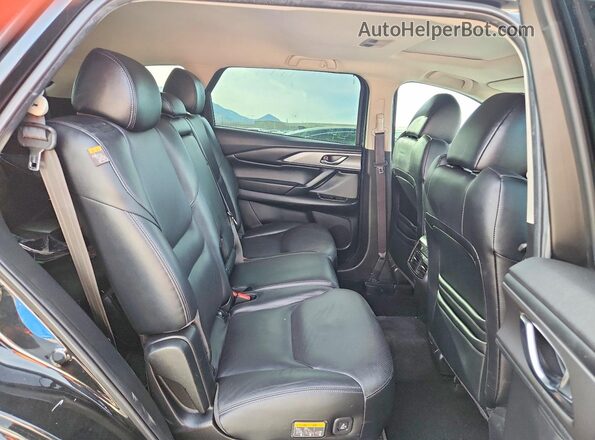 JM3TCBAY0P0645477 2023 MAZDA CX-9 Black Rear seats view