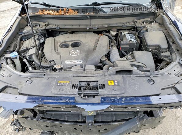 JM3TCBAY3P0643366 2023 MAZDA CX-9 Синий Вид подкапотного пространства
