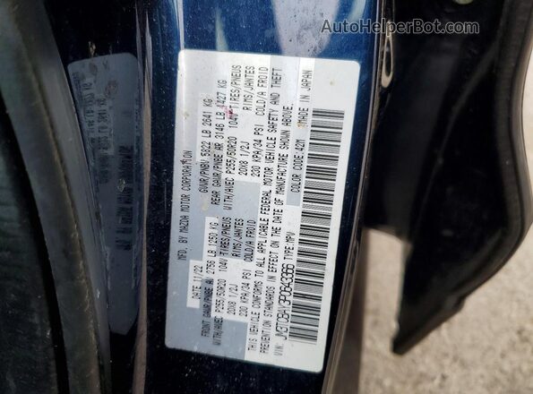 JM3TCBAY3P0643366 2023 MAZDA CX-9 Синий Вид наклейки с VIN-кодом