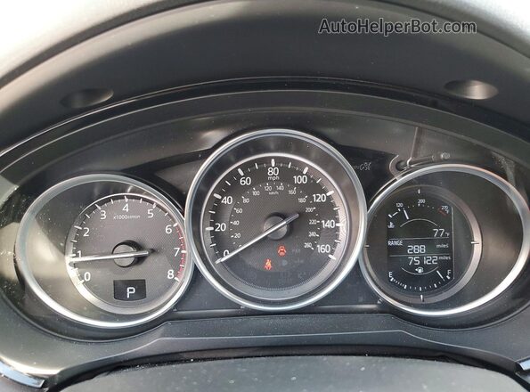 JM3TCBCY0G0124045 2016 MAZDA CX-9 Brown ხელსაწყოთა პანელის ხედი