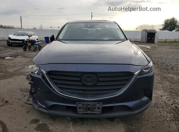 JM3TCBCY2K0314454 2019 MAZDA CX-9 Blue Widok z przodu