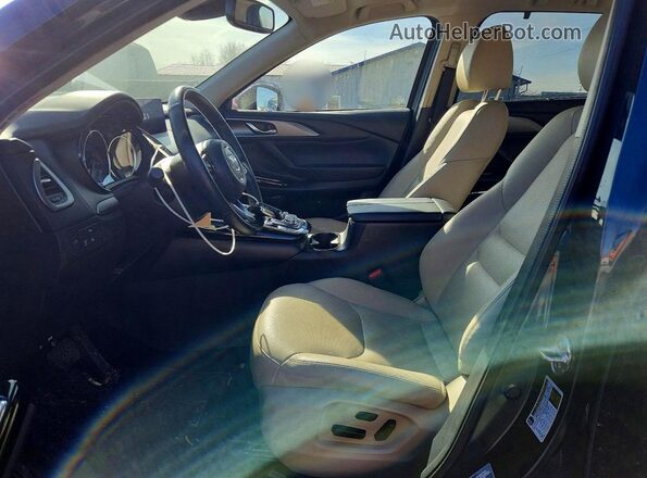 JM3TCBCY2N0621725 2022 MAZDA CX-9 Синий Вид салона спереди