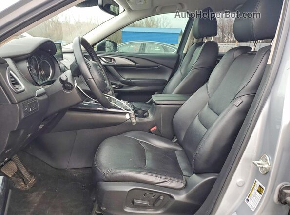 JM3TCBCY6J0213674 2018 MAZDA CX-9 Серебряный Вид салона спереди