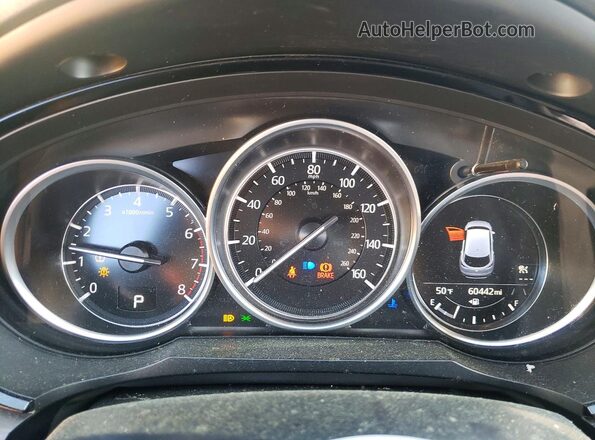 JM3TCBCY6P0658473 2023 MAZDA CX-9 Silver Widok zestawu wskaźników