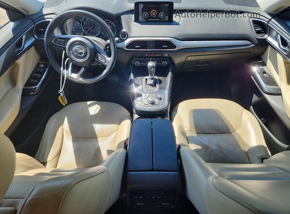 JM3TCBCY7K0336272 2019 MAZDA CX-9 Синий Вид панели приборов