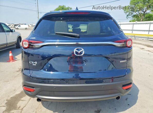 JM3TCBCY7M0529055 2021 MAZDA CX-9 Blue Vista trasera