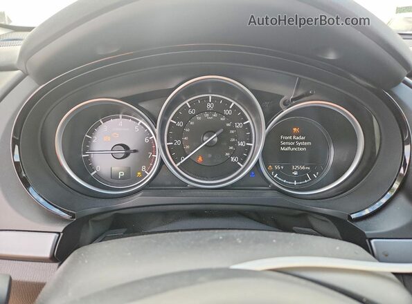 JM3TCBCY7M0541545 2021 MAZDA CX-9 White Սարքավորումների վահանակի տեսք