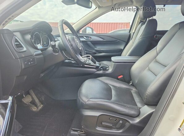 JM3TCBCY7M0541545 2021 MAZDA CX-9 White Սալոնի դիմացի տեսք