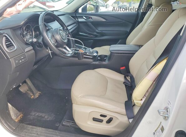 JM3TCBCY8N0628498 2022 MAZDA CX-9 Белый Вид салона спереди