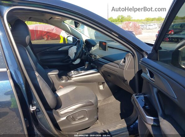 JM3TCBCY9G0115943 2016 MAZDA CX-9 Синий Вид салона спереди