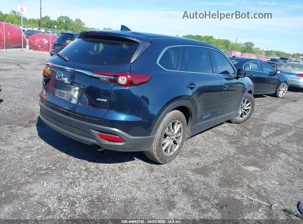 JM3TCBCY9G0115943 2016 MAZDA CX-9 Синий Задняя правая четверть