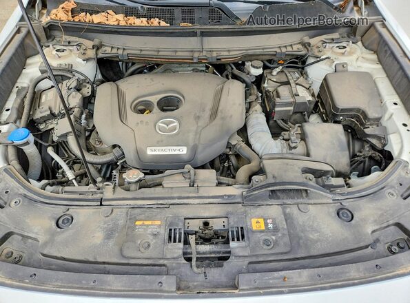 JM3TCBCY9L0401348 2020 MAZDA CX-9 White Engine compartment view