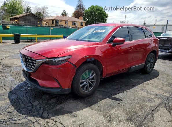JM3TCBCYXN0603005 2022 MAZDA CX-9 Бордовый Передняя левая четверть