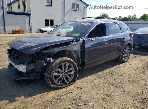 JM3TCBDY0K0303581 2019 MAZDA CX-9 Blue Przód lewy
