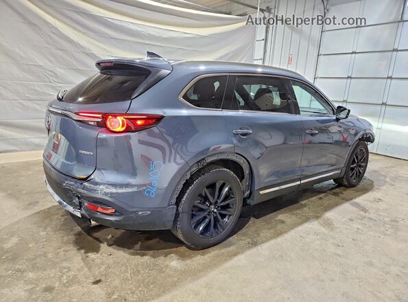 JM3TCBDY0M0509647 2021 MAZDA CX-9 Синий Задняя правая четверть