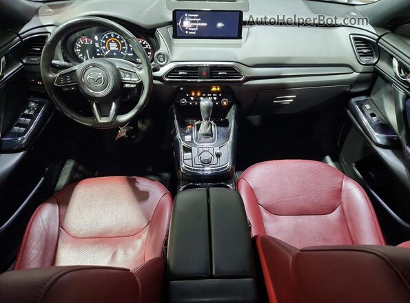 JM3TCBDY0M0509647 2021 MAZDA CX-9 Синий Вид панели приборов
